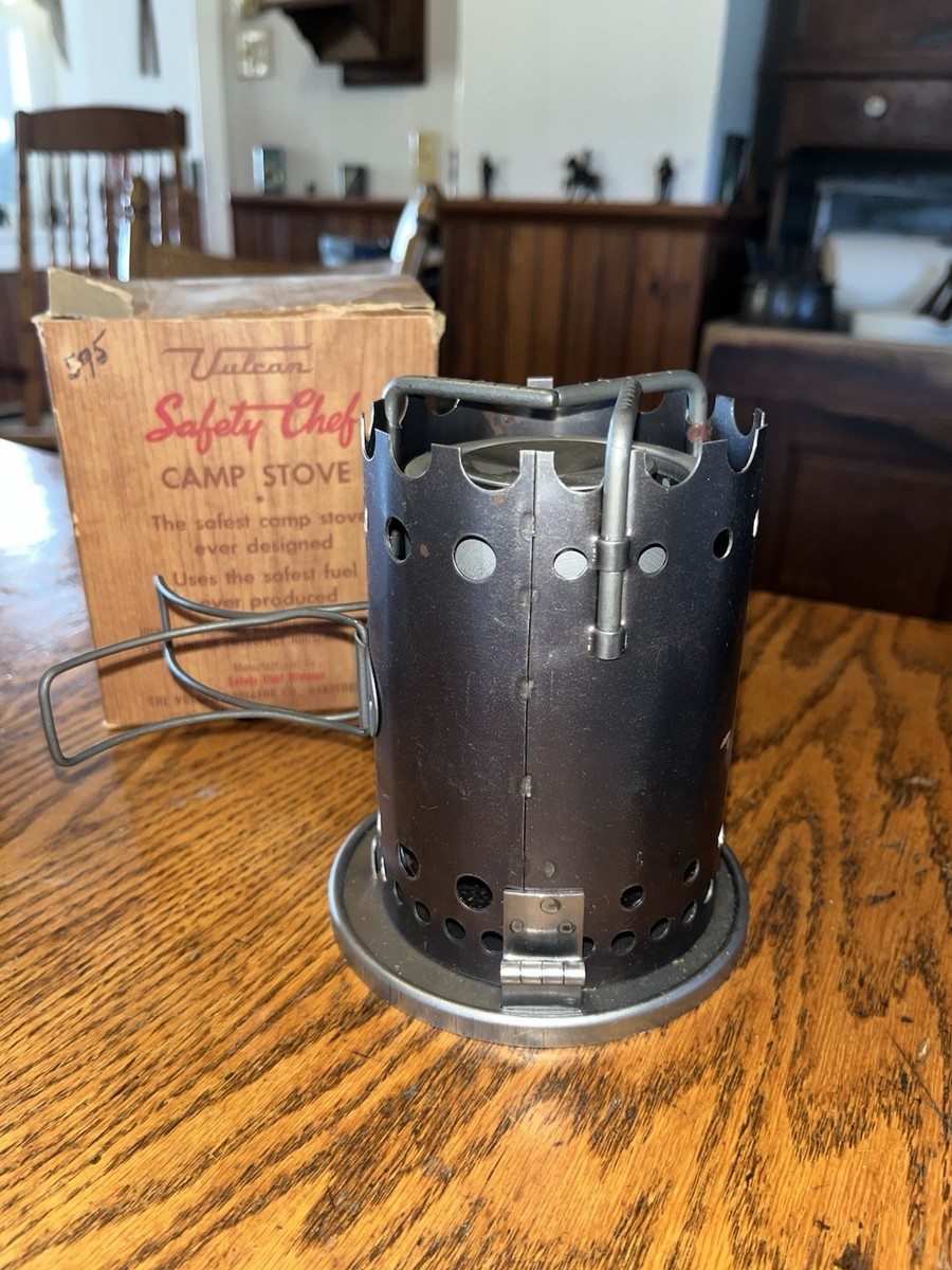 Vulcan Safety Chef Camp Stove アウトドア ストーブ Vulcan
