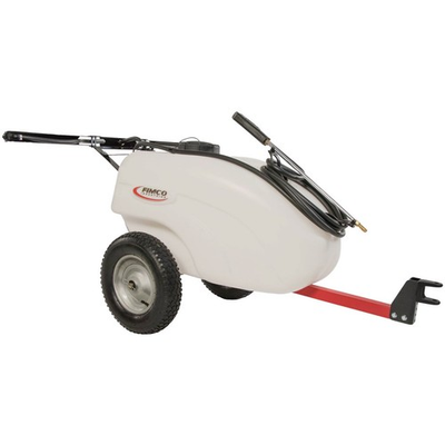#ad #ad Fimco 30 Gal. Tow Behind Trailer Sprayer With Deluxe Pistol Grip 5302317 Fimco $522.45