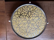 Antike Tortenplatte Kuchenplatte 50er Jahre drehbar  Vintage Retro Art Deco