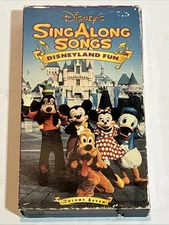 Disneys Sing Along Songs Disneyland Fun Its a Small World VHS 1993 Volume 7