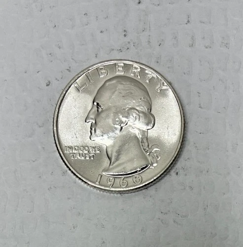 New Listing1960-D Silver Washington Quarter, Brilliant Uncirculated