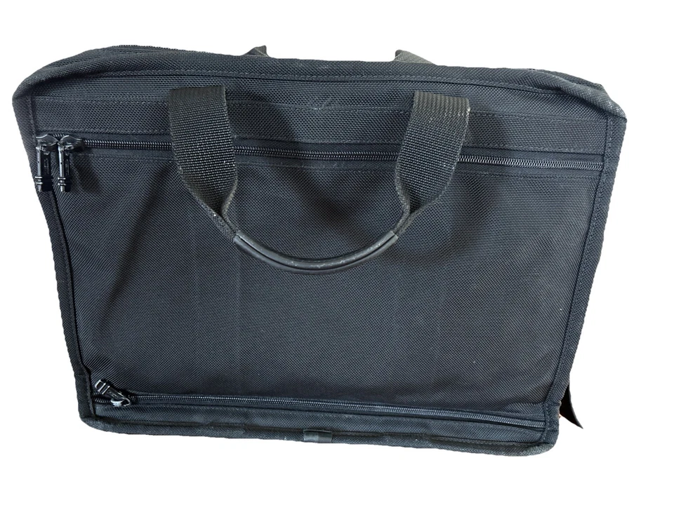 Maletín organizador expandible Tumi Alpha para computadora portátil de nailon balístico de viaje Foto 2 de 4