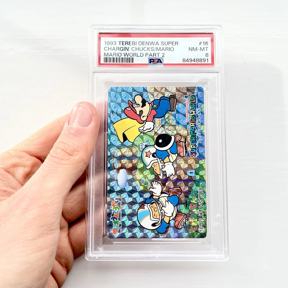 Nintendo 1993 Super Mario World Trading Card PSA Graded SNES GBA Video Game Rare - Image 3 of 4