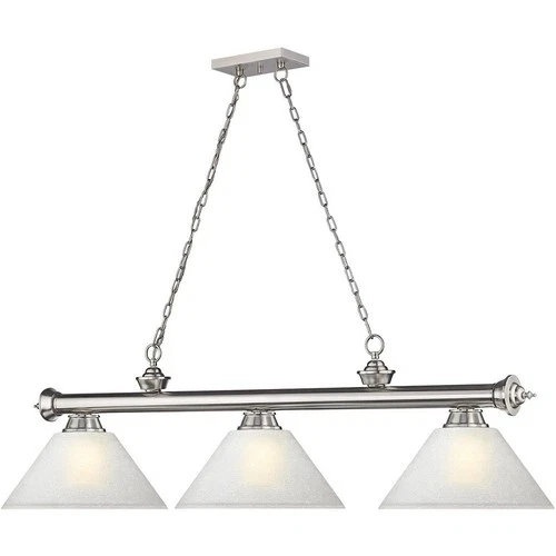 Z-Lite - Cordon - 3 Light Billiard In Traditional and Classical Style-14.75 - Picture 2 of 4