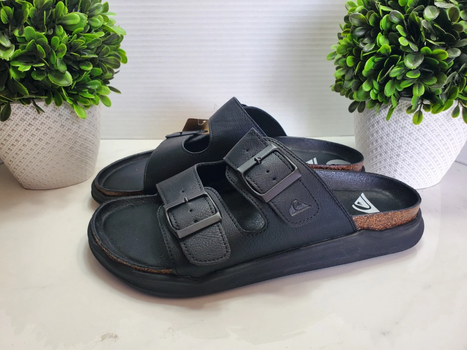 MBT QuikSilver Sandalo Uomo Deck Uomo Taglia 7 Nero ? Nuovo con etichette