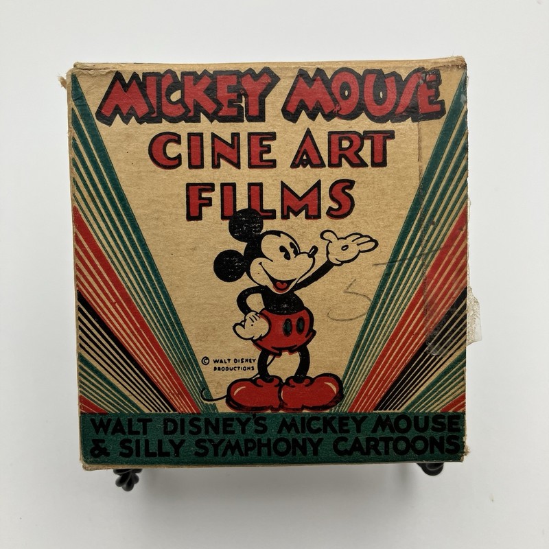 Vintage Mickey Mouse Cine Art Films Reel “Mickey’s Lucky Break” Disney