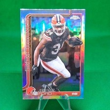 2025 Topps Chrome Refractor Jerome Ford Cleveland Browns