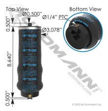 Automann ABSZ70-7197 Air Spring Seat Bag