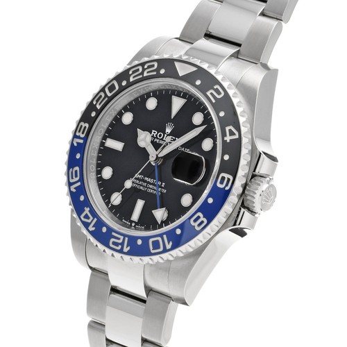 Gebrauchte Rolex GMT Master Ii 126710BLNR schwarz Herrenuhr #222611 - Bild 2 von 6
