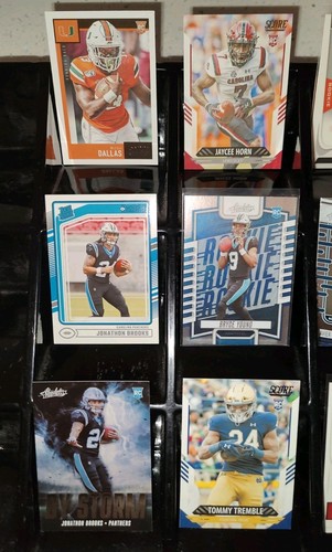 Panthers RC rookie insert lot Bryce Young Jaycee Horn Andy Dalton 2025 roster - Picture 2 of 3