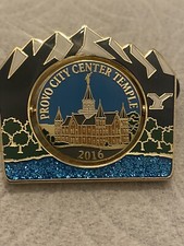 Provo City Center Temple Spinner Pin - Old & New