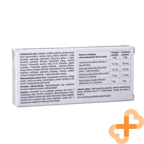 GASTRITOL Normal Functioning of the Digestive System Support 20 Lozenges - Picture 22 of 24