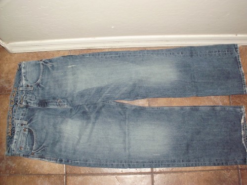 WOMEN'S BLUE JEANS LOT AMERICAN EAGLE 29X30 LEVI'S LOW BOOT 29X30 BKE 29X 31 1/2 - Picture 2 of 7