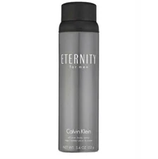 Eternity for Men by Calvin Klein 5.4 oz Body Spray for Men Brand New