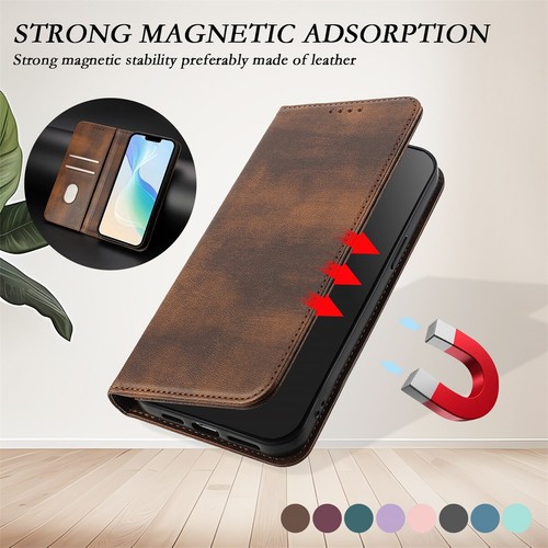 For Samsung A91 A81 A73 A72 A71 A70 Case Leather Card Wallet Magnetic Flip Cover - Picture 83 of 84