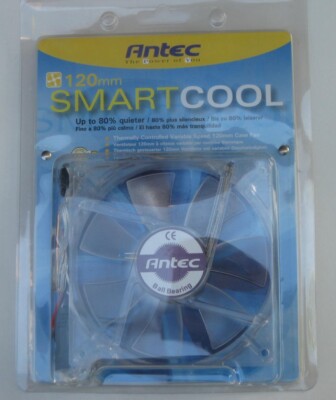 Antec 120mm Smartcool Thermally-Controlled Variable Speed Case Fan