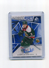 2021-22 CHL SP Game Used Edition Blue Autographs Markus Vidicek Auto