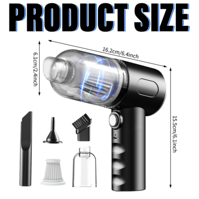 Vellichor 2 X Precision Electric Handheld Cleaning Tools Kit Compressed Air Cleaner Blaster Cordless Vacuum Cleaner Car Interior Or Laptop Cleaning Keyboard Dust Extractor Air Duster Car Cleaning Kit - View #11