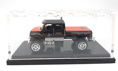 Matchbox Superfast International CXT Truck schwarz-orange. 2007 Pre Toy Fair