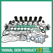 6x C12 Engine Overhaul Rebuild Kit 144-2948 For Caterpillar diesel engine