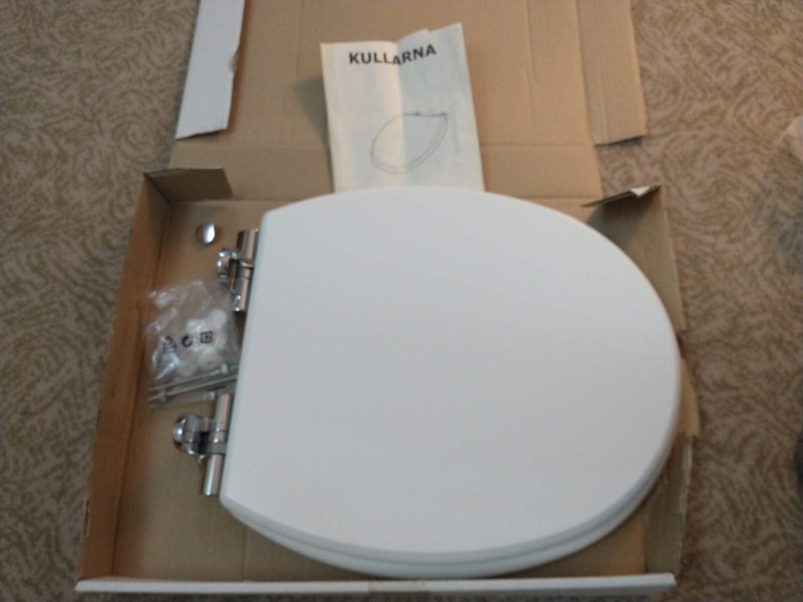 Ikea KULLARNA Toilet Seat White Soft Close eBay