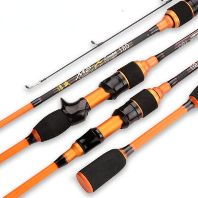 Fishing Rod Carbon Fiber Ultra Light Spinning Casting Fishing Pole