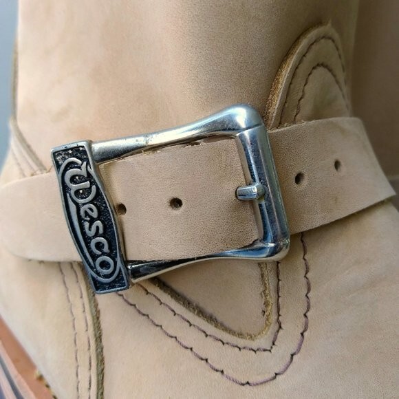 Wesco Men\'s Custom Boss Engineer Boot in Beautiful Burlap, Handcrafted in USA Wesco Men main image 3