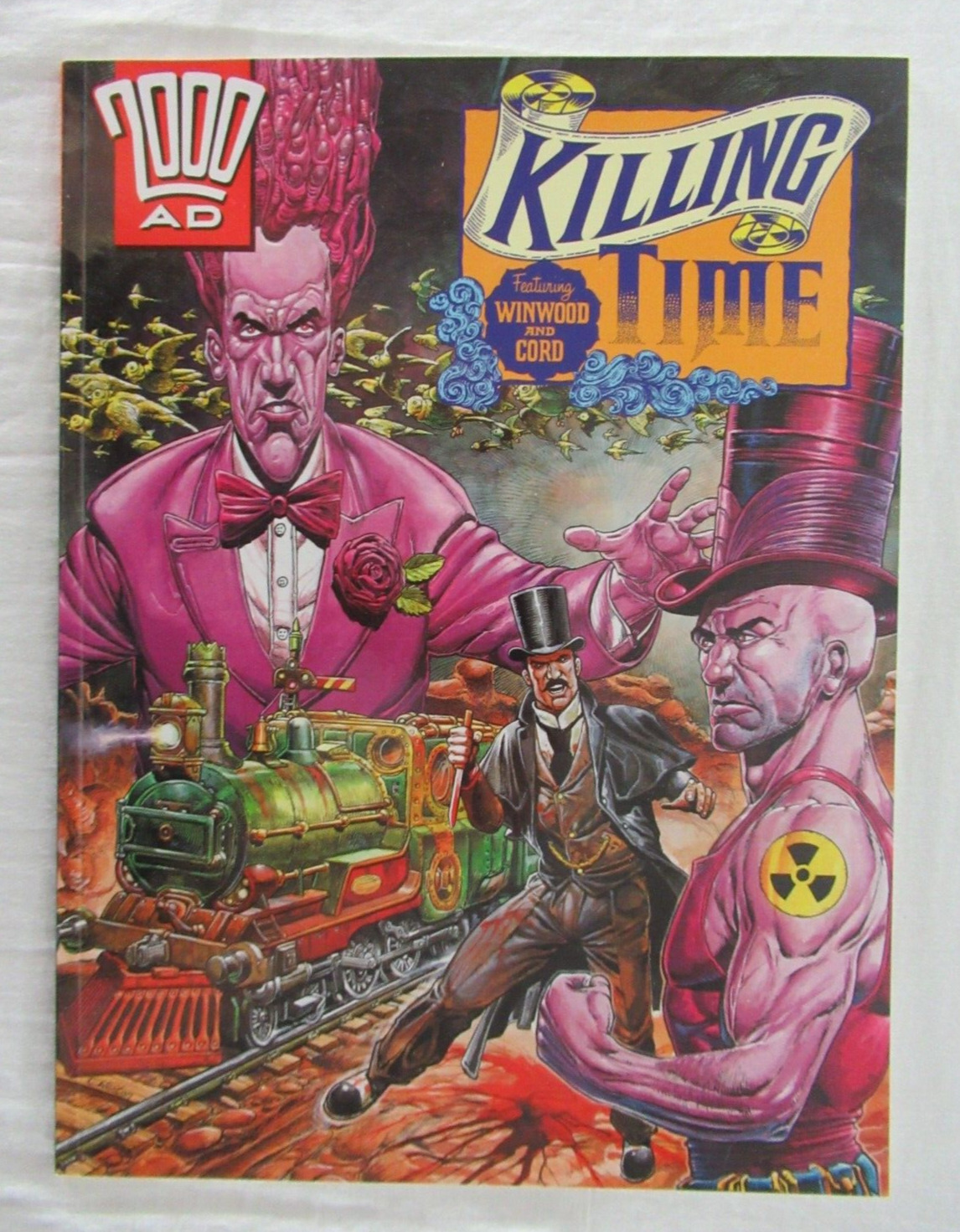 Killing Time Graphic Novel 2000AD Fleetway 1992 UK Edition Winwood & Cord