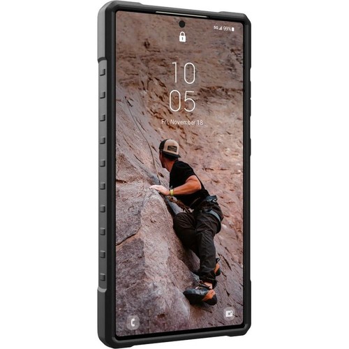 Handyhülle für Galaxy S24 Ultra UAG Case Magnet Cover Futeral Hülle Etui Schwarz - Zdjęcie 6 z 10
