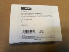 Genuine Siemens 49LCPP2A 30A 2P Class LC Lighting Contactor Power Pole (NEW)