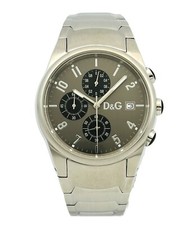D&G Dolce & Gabbana Men's 3719770123 Sandpiper Brushed Silver Watch DW3719770123