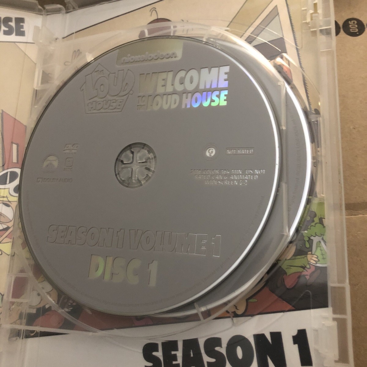 Welcome to The Loud House: Season 1 Volume 1 DVD Nickelodeon (NEW