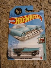 2021 Hot Wheels #14 Tooned 2/5 MATTEL DREAM MOBILE Aqua