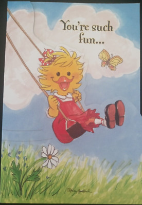 SUZY'S ZOO ''YOU'RE SUCH FUN...'' FRIENDSHIP GREETING CARD