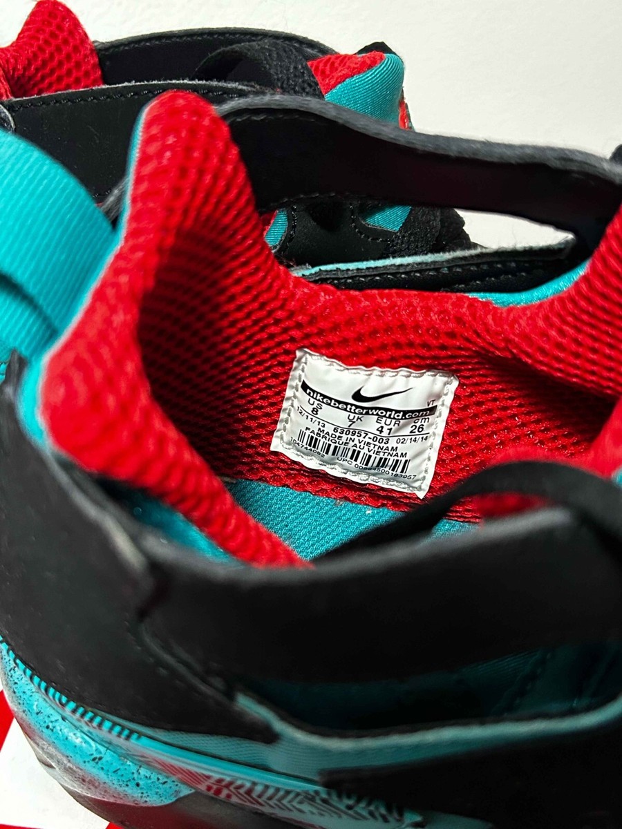 Nike Air Tech Challenge Huarache Black/Turbo Green–Light  display picture 3