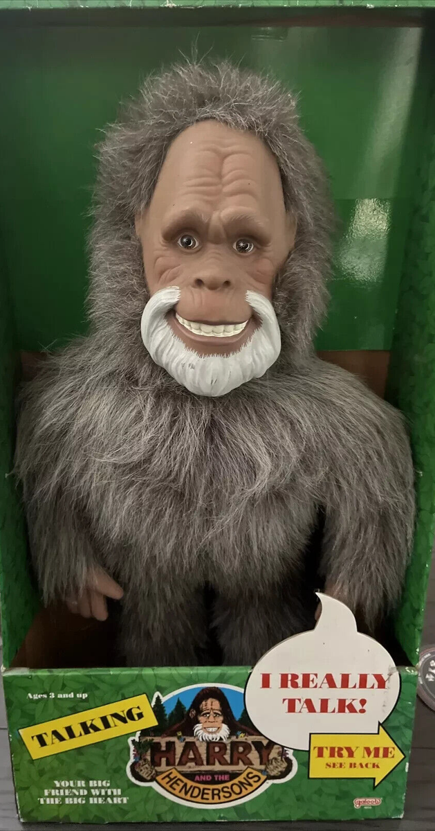 Galoob Harry and the Hendersons Pull-String Talking HARRY Plush