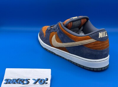 Nike SB Dunk Low Light Carbon Monarch (HF3063-002) Size 11 