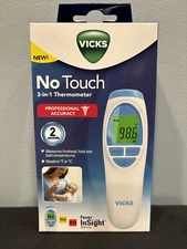 Vicks No Touch 3 in 1 Thermometers NIB! (6 PACK)