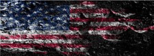  American Flag Smoke Bike Scooter Motorcycle Car Wrap Vinyl Graphic Decal Grunge