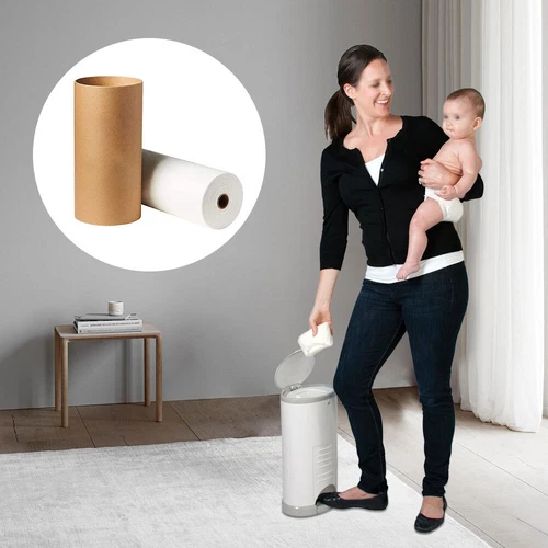 100m/400m Nappy Bin Refill Kit Compatible With Tommee Tippee Sangenic Liner Film - Picture 12 of 21