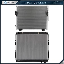 Aluminum Radiator & AC Condenser Cooling Kit For 2006 Toyota Tundra 4.7L V8