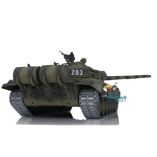 Henglong Russian T72 1:16 7.0 IR BB RTR Military RC Tank 360° Rotation Armor - Picture 8 of 11