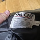 WESTERN MICHIGAN Vintage 1990s DeLong Leather Sleeve Letterman VARSITY Jacket 3X