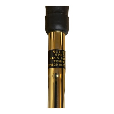 Vtg Sutter's Mill Ford Mercury Lincoln Promo 24k Gold Plated
