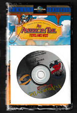 AN AMERICAN TAIL FIEVEL GOES WEST STEVEN SPIELBERG Sealed VHS movie Video