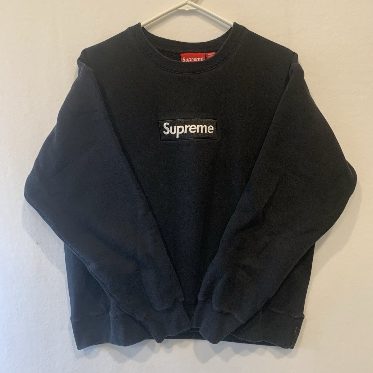 Supreme Box Logo Crewneck Sweatshirt FW15 Men's Extra Large Supreme Box Logo Crewneck Sweatshirt FW15 Men's Extra Large