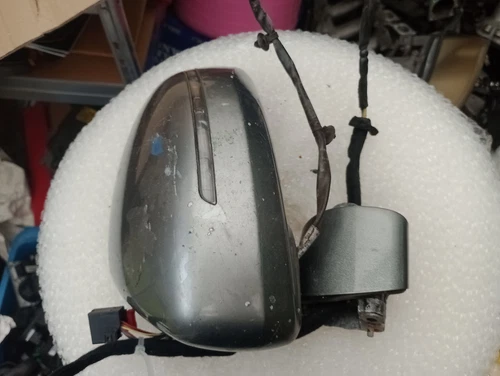 AUDI TT MK2 06-14 8J LEFT SIDE DOOR/WING MIRROR IN GREY