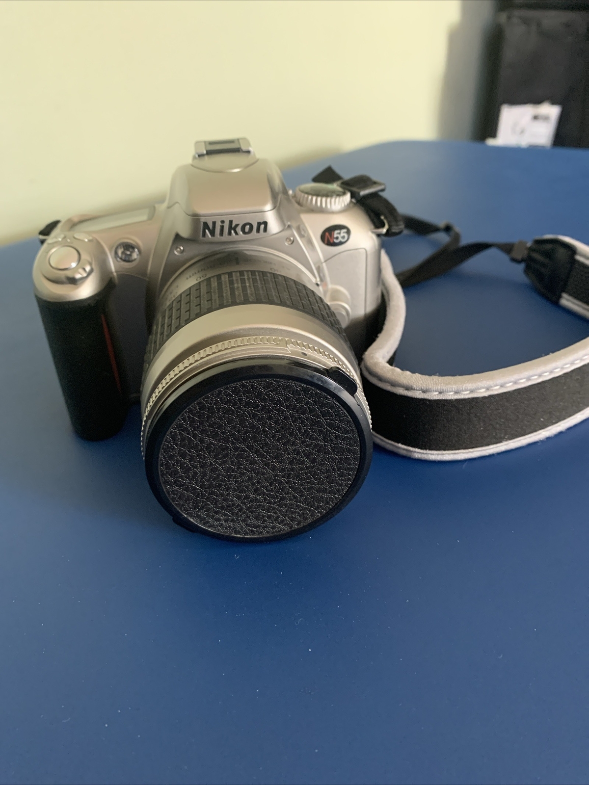WORKING Nikon N55 35mm SLR Film Camera 2880mm lens Nikkor AF 3.35.6G silver 18208017188 eBay
