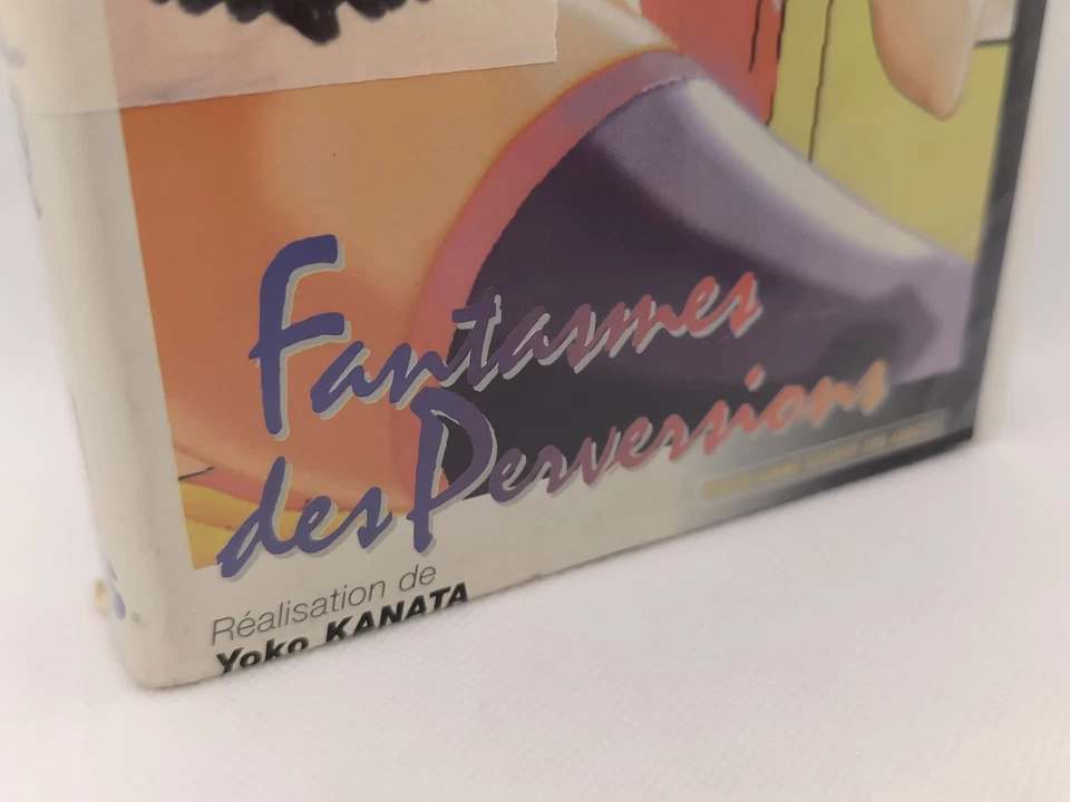 VHS ANIME RARE 📼 Fantasmes Des Perversions by Yoko Kanata 📼 Francese - Immagine 3 di 4