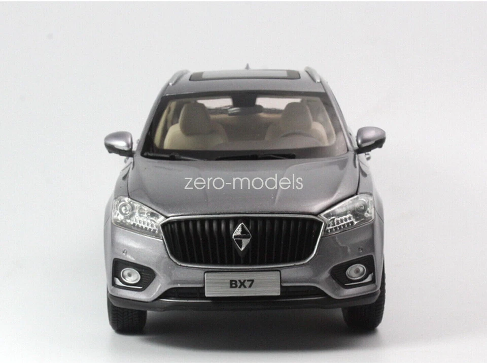 1/18 Scale BORGWARD BX7 SUV Gray Diecast Car Model Toy Collection Gift NEW NIB - Image 2 of 4